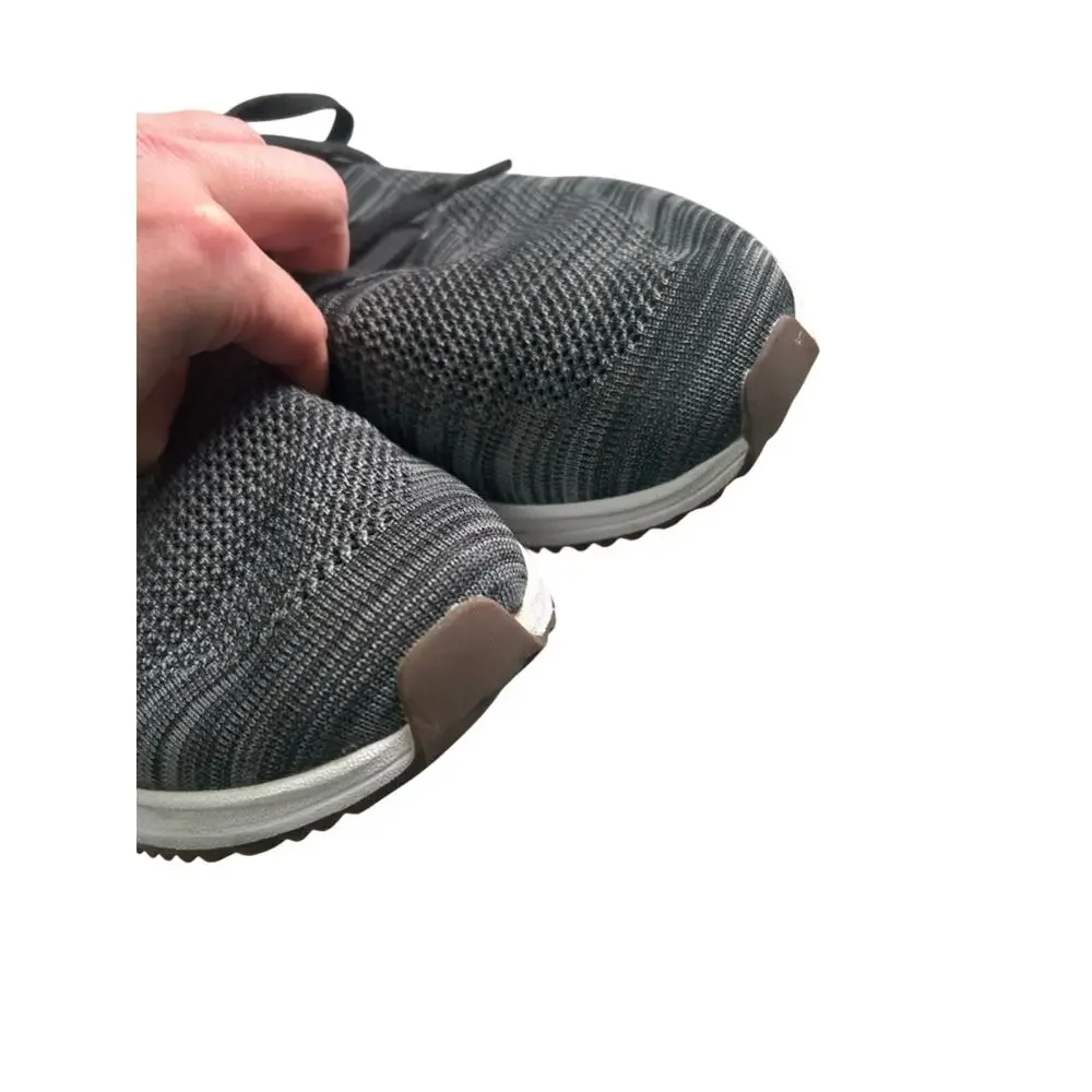 FreeWaters Men's Gray Knit Lace-Up Sneakers Size 13